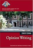 Opinion Writing 2005/2006 (Inns of Court School of Law)