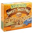 Nature Valley Sweet & Salty Nut Granola Bars, Peanut, 6-Count Boxes (Pack of 12)