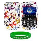 aisy Butterfly Design Snap On Hard Case for RIM BlackBerry Curve 8520 8530 Phone, T-Mobile Reviews