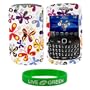 Daisy Butterfly Design Snap On Hard Case for RIM BlackBerry Curve 8520 Phone, T-Mobile