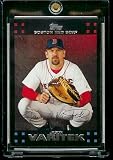 2007 Boston Red Sox LIMITED EDITION Team Edition Baseball Card # BOS14 Jason Varitek - RED SOX - MLB Trading Card - In Protective Display Case