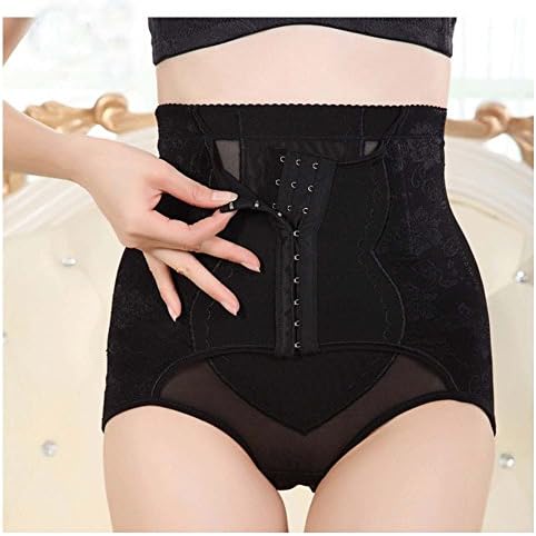 Yemi Women's Shapewear High Waist Firm Control Shaping Panties (L, Black)