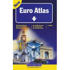 Euro Atlas 1 : 900 000: Stra�enatlas Europa. 45 Stadt�bersichtspl�ne, �ber 50 000 Ortschaften