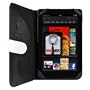 Unique Amazon Kindle Fire Tablet (Wifi Only, Wifi + 3G) Vangoddy White & Black Cover
