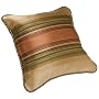Croscill Carrington Stripe Square Pillow