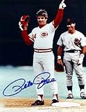 Pete Rose Autographed 8 x 10 Photograph (4192) (Unframed)
