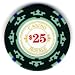 25 x $25 Casino Chip aus dem James Bond 007 Kinofilm "Casino Royale"