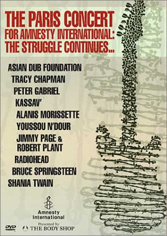 CD-Charts  DVD : The Paris Concert for Amnesty International: The Struggle Continues... [1999] (REGION 1) (NTSC)