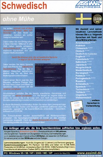 Schwedisch ohne Mühe. Multimedia-PC. Lehrbuch + CD-ROM: Alle Infos bei Amazon