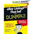 Click here to buy eBay Listings That Sell For Dummies (For Dummies (Computer... by  Marsha Collier and Patti Louise Ruby.