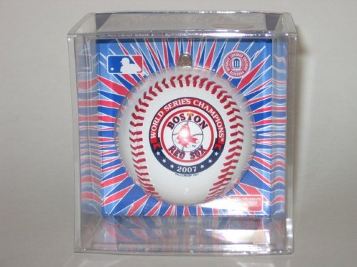 BOSTON RED SOX 2007 WORLD SERIES CHAMPS Mini-Replica MLB Baseball CHRISTMAS ORNAMENT