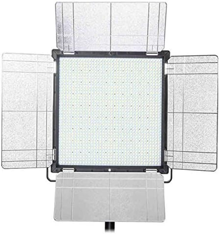 DOF C900 840 Leds Studio Panel 8070lux 5600K Daylight Video Light with Barndoor with DOF Softbox Diffuser Kit