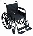Access Point Medical AXS-1 Basic Wheelchair with Fixed Arms and Swing Away Footrests