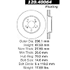 Centric Parts 121.40064 C-Tek Standard Brake Rotor