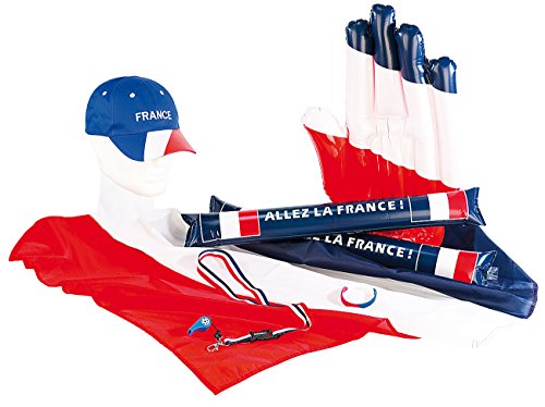 Exklusives PEARL Fan-Set “Frankreich”, 7-teilig