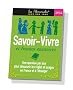 Savoir vivre et bonnes mani�res 2012