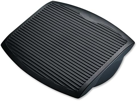 Business Source Ergonomic Rocking Footrest, 17-3/4"x13-7/8"x3", Black