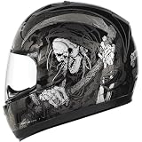 Icon Harbinger Men's Alliance Sports Bike Motorcycle Helmet - Black / Large