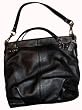 Women's Coach Purse Handbag Leather Brooke Hobo Black