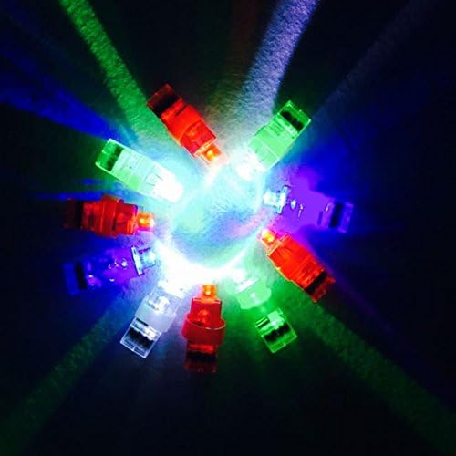 OGCG(TM) Novel and Creative Mixed Colors Party Lovers Fluorescent LED Finger Lamp Hot New Pattern Children Toys (32pcs)