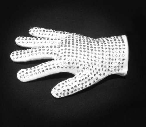 Michael Jackson glove (double sided with bright rhinestones)