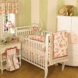 Antique Rose 4 Piece Crib Bedding Set by Nojo