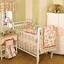 Antique Rose 4 Piece Crib Bedding Set by Nojo
