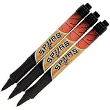 NBA San Antonio Spurs Sof-Grip 3-Pack Pen Set -