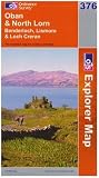 Oban and North Lorn (OS Explorer Map Series) (OS Explorer Map Series)