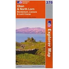 Oban and North Lorn (OS Explorer Map Series) (OS Explorer Map Series)