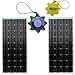 HQRP 170 Watt (85W + 85W) Monocrystalline Solar Panel 170 Watt 12V / 12 Volt for Grid-tied / Grid tied Solar Systems / Home Power plus HQRP UV Chain / UV Radiation Health Tester