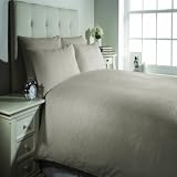 Luxurious 300 TC 100% Cotton Jacquard SuperKing Bed Duvet/Quilt Set Africa Design in Stone