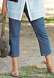 Taillissime Plus Size Stretch Denim Capris Taillisime