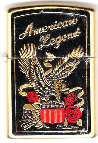 American Legend Lighter ~ Gold Color Lighter