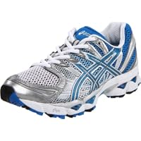 ASICS Women's GEL-Nimbus 12 Running Shoe,Titanium/Maui Blue/Lightning,9 M US