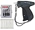 Amram Comfort Grip Standard Tag Attaching Tagging Gun BONUS KIT with 5 Needles and 1250 2" Standard Attachments Fasteners Barbs