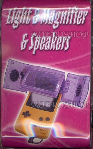 Childrens Toyshop   : Game boy color - Loupe éclairante, amplificateur