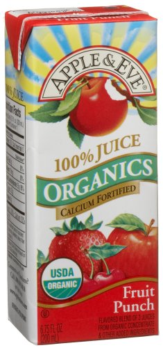 Apple & Eve Juice Frt Punch, 6.75-Ounce, Aseptic Boxes (Pack of 27) by Apples