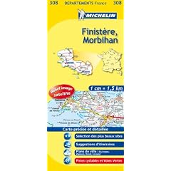 Carte DPARTEMENTS Finistre, Morbihan