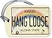 Vintage Hawaiian Art Luggage Tag - Hang Loose