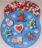 Review Scott's Cakes  / Scott's Cakes Jelly Belly Christmas Mix Jelly Beans in a Christmas Cookie Tin