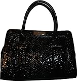 Womens Calvin Klein Purse Handbag Shiny Python Black 51SH2pfxZRL. SL160 Womens Calvin Klein Purse Handbag Shiny Python Black