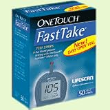 Lifescan ONETOUCH FastTake Test Strips