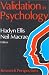 Books : Validation in Psychology: Research Perspectives from Current Psychology