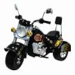 Harley Style Battery-Operated Motorcycle - Black