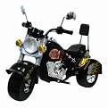 Harley Style Battery-Operated Motorcycle - Black