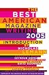 The Best American Magazine Writing, 2005