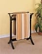 Contemporary "Merlot" Blanket Rack By Powell Furniture