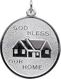 God Bless Our Home Charm by Rembrandt Charms