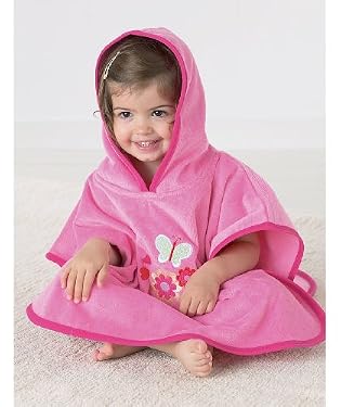 Bath/swim poncho - pink - age 1-2yrs
